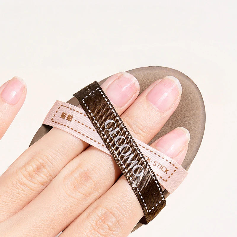 Two-pack Powder Puff Box Mirror Wet Dry Dual Use Soft Makeup Sponge Qme