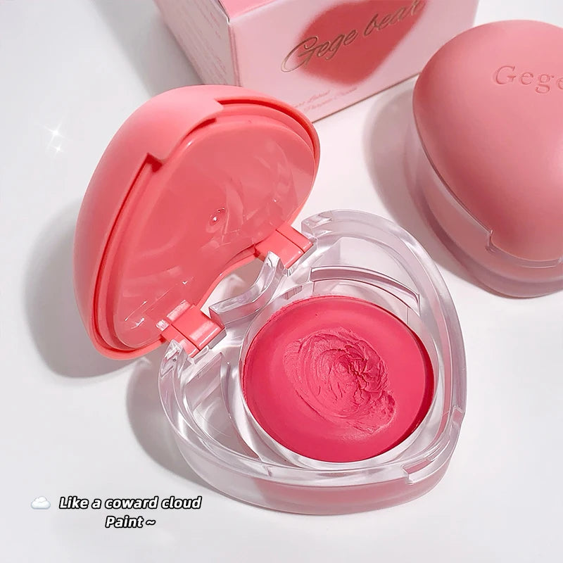 Gegebear Love Lip Cheek Cream Matte Powder Soft Valentine's Day Qme