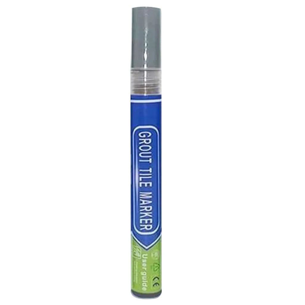 Multi Color White Waterproof Tile Marker Grout Pen Wall Seam Pen For Tiles Floor Bathroom Decontamination Seam Repair Tools 4ml Qme Light gray