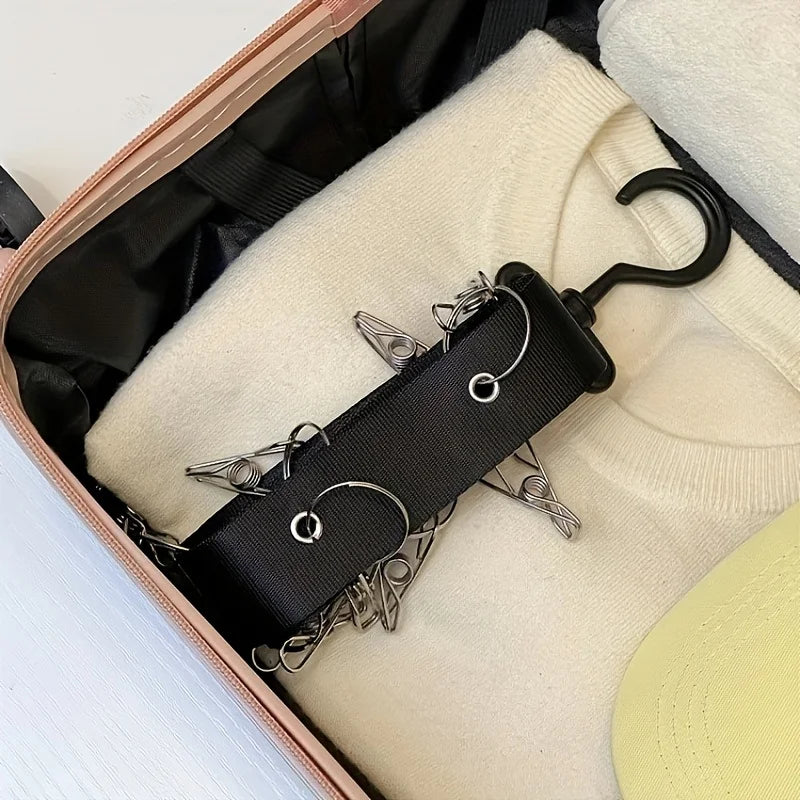 Stainless steel hat rack, suitable for storing and decorating summer clothes. Non-electric hat rack, used as a hat storage Qme