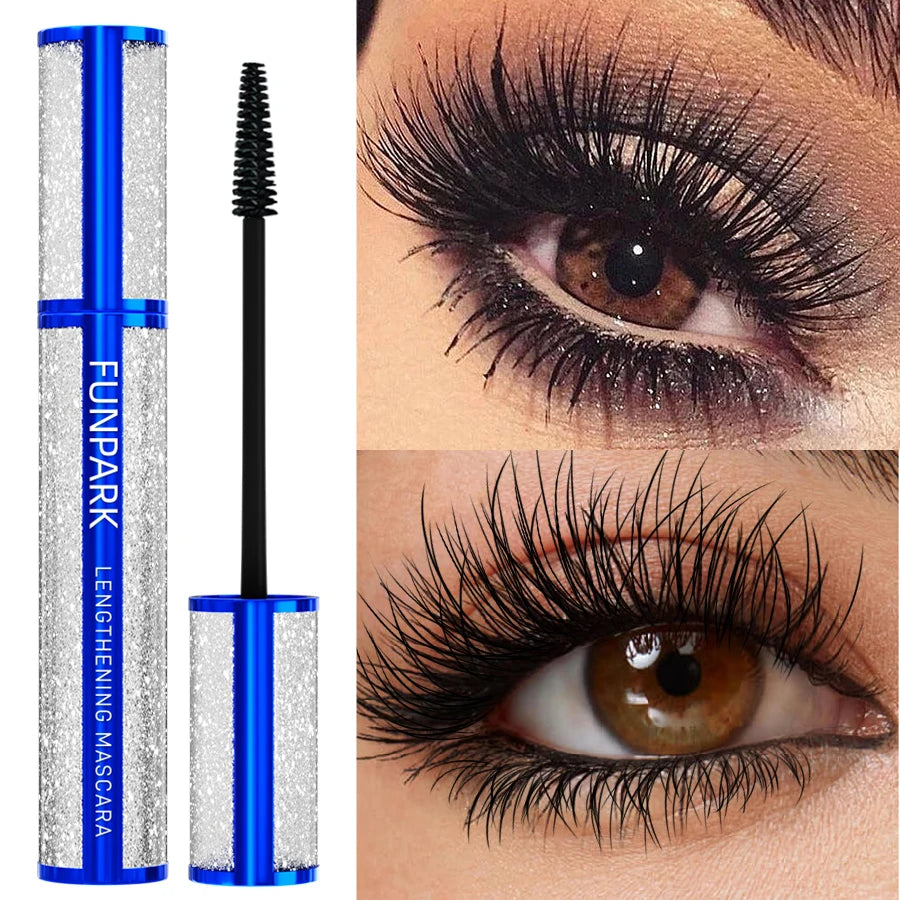 Black Eyelashes Lengthening Mascara Waterproof Lash Eyelash Curling Qme