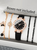 Ladies' frosted belt ladies' watch digital luminous student electronic quartz watch minimalist fashion watch watch Qme black