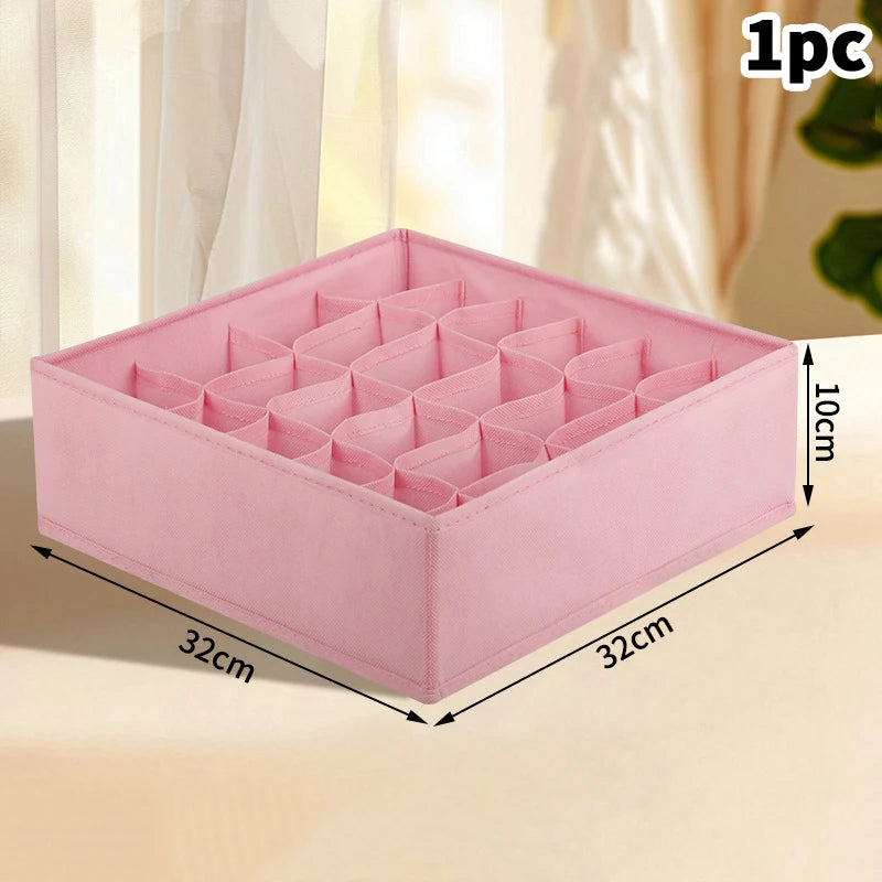 Household Wardrobe Box Cabinet Drawer Organizer Underwear Socks Bra