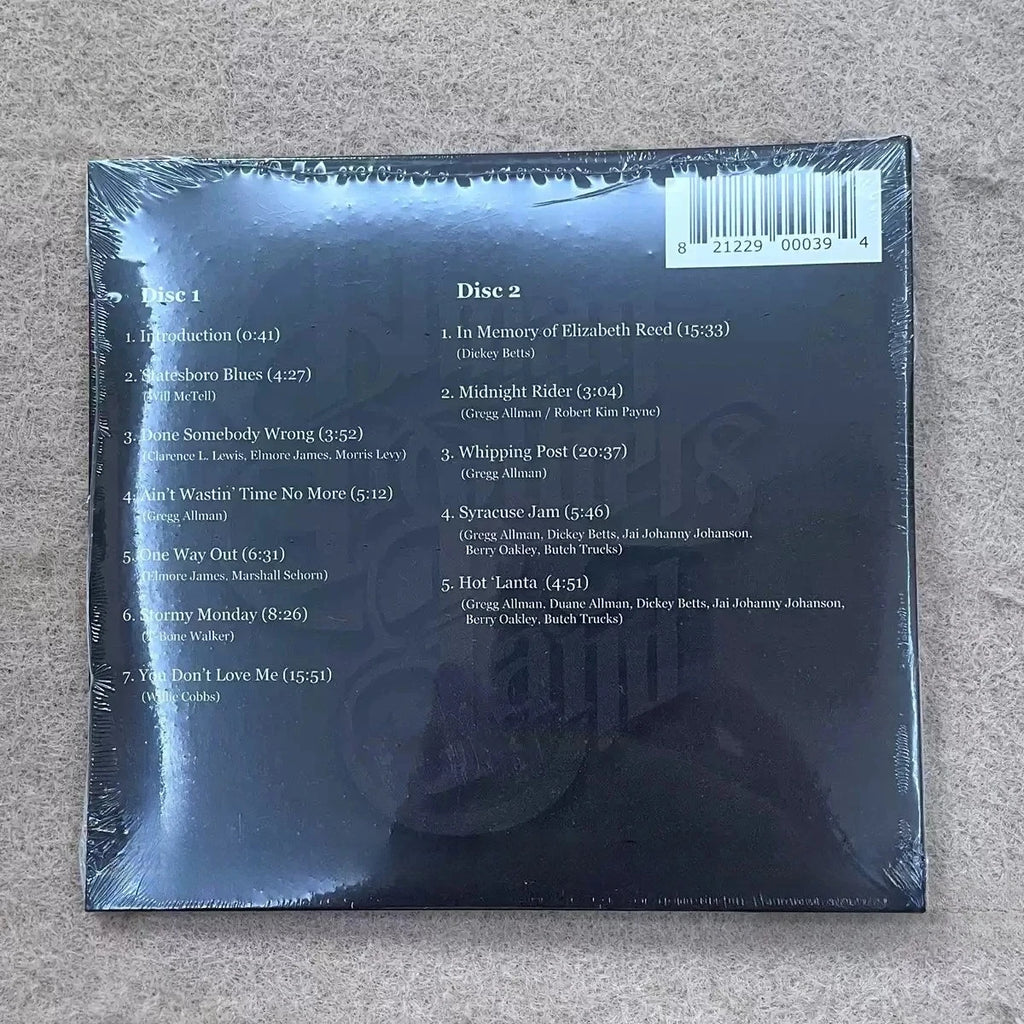 Southern Rock Legend 1972 Live Recording Album, Classic Live Performance, Essential for Blues-Rock for Live Rock and Blues Fans Qme