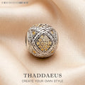 Beads Champagne CZ New 925 Sterling Silver Charms Karma Jewelry Accessories Qme Default Title