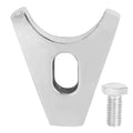 Car Accessories Hold Down Clamp Distributor Clamp Chrome Steel Hold Down SBC Fit for V8 V6 Distributor Clamp Hold Down Qme Silver