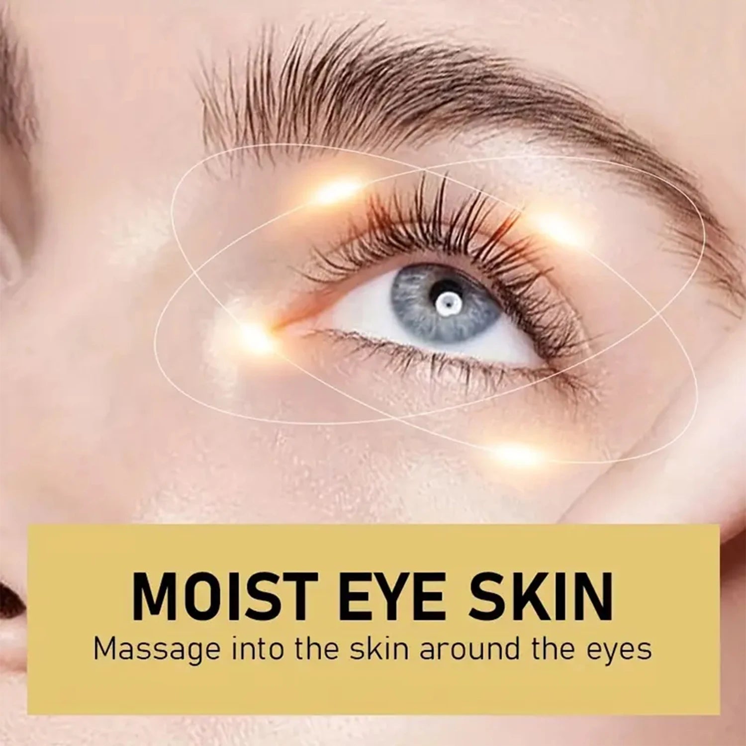 Bee Venom & Caffeine Firming Eye Cream - Collagen & Hyaluronic Acid Formula to Reduce Dark Circles, Wrinkles & Revitalize Skin. Qme