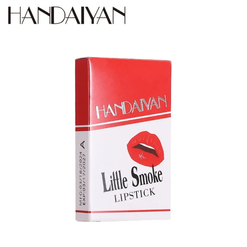 1/4PCS/Set Creative Cigarette Lipstick 12 Colors Velvet Matte Lasting Waterproof Lipstick Sexy Matte Non-Stick Cup Lip Makeup Qme