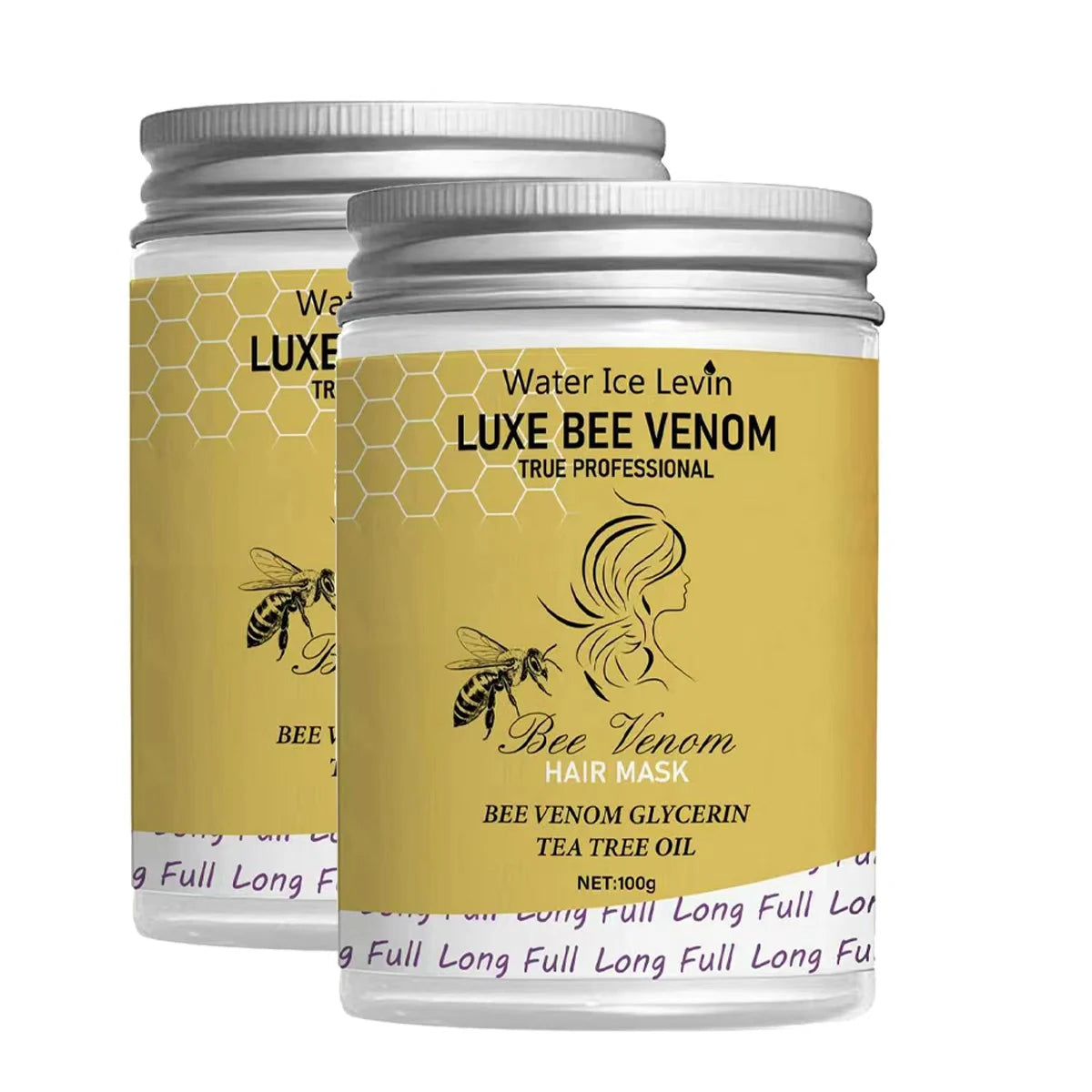Bee Venom Hair Mask with Tea Tree Oil Intense Moisturizing Treatment for you, Enriched with Vitamin E & Vitamin C for Shiny Hair Qme Damage Repaired