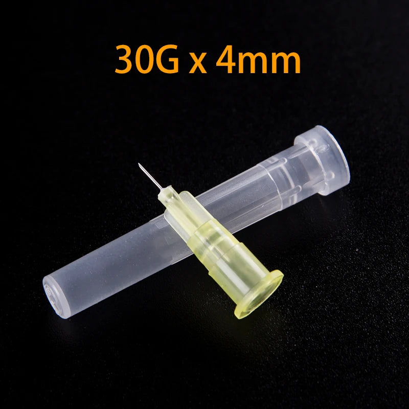 Painless Small Needle 4 13 Beauty Ultrafine Syringes Needles Tools Qme 30Gx4mm 10pcs