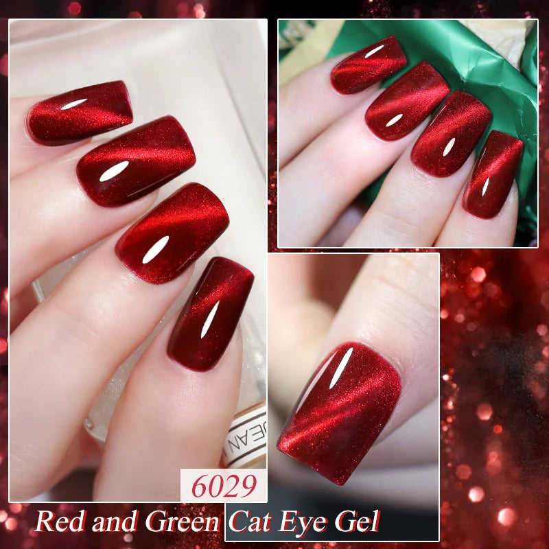 Arte Clavo Shining Transparent Cat Eye Magnetic Gel Unicorn Auroras Qme