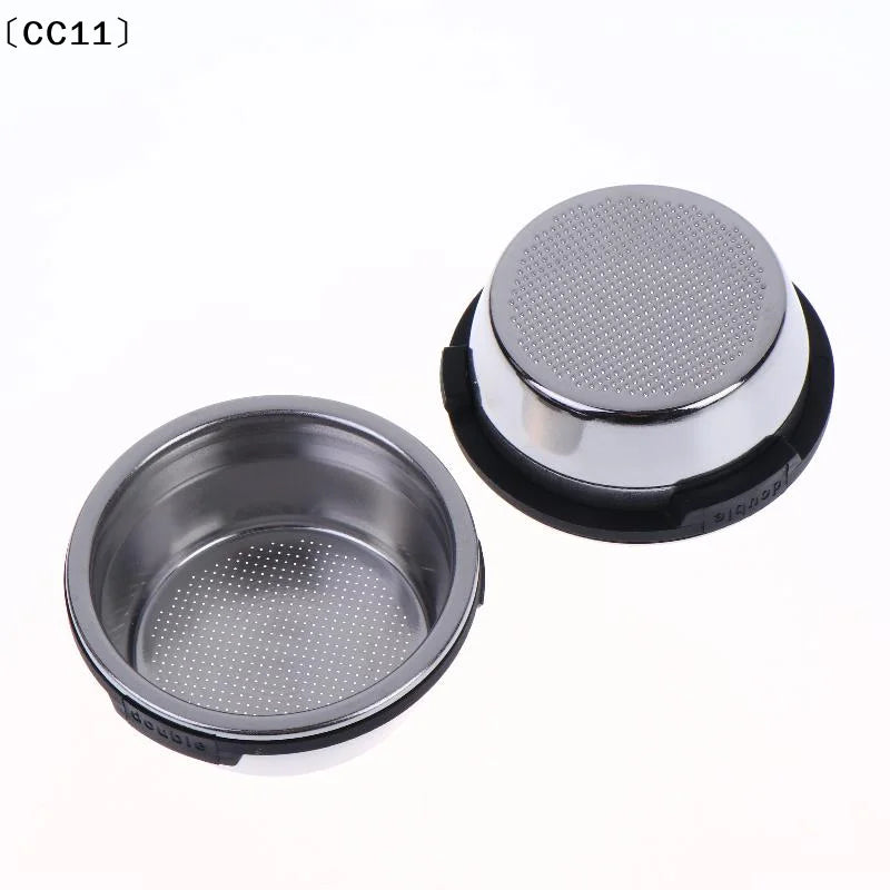 Double Cup Filter Basket Luxe ES601 ES701 Coffee Pressurized Porous Qme