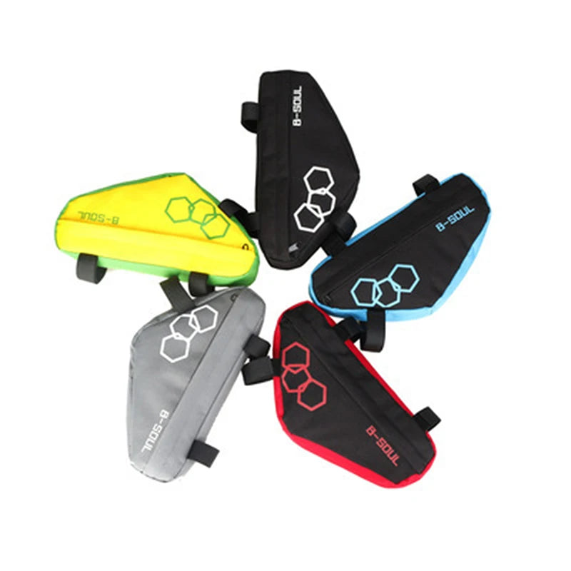 Triangle Bag Bicycle Front Frame Tube MTB Cycling Tool Accessories Qme