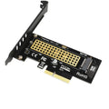 SK4 M.2 Heatsink Cooling NVMe SSD NGFF TO PCIE X4 Interface Card Suppor PCI Express 3.0 X4 2230-2280 Size M.2 FULL SPEED Qme Default Title