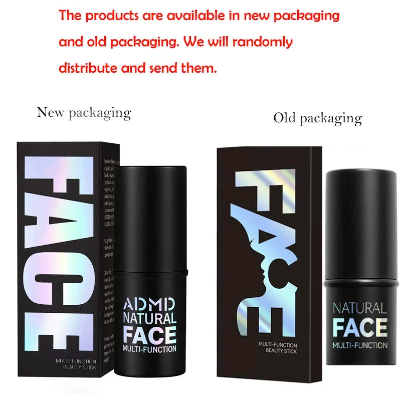Makeup Face Contouring Bronzer Stick Multifunctional Highlighter Qme