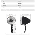 Vintage Bicycle Front Light 3 LED Bike Headlight Flashlight Retro Qme Default Title