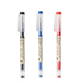 3-12pcs/set Fine Point Pen 0.35mm Black Blue Red Ink Gel Pen Ballpoint Pen School Office Student Writing Stationery Supply Qme 1black 1blue 1red
