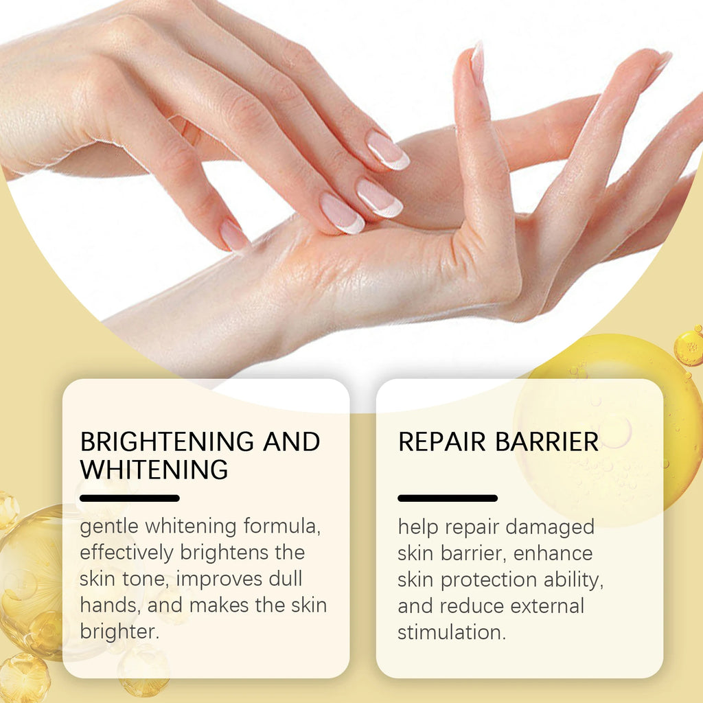 Moisturizing Hand Cream Improve Dryness Skin Nourishing Soften Brightening Hydrating Anti Chapped Hand SkinCare Quick Absorb Qme