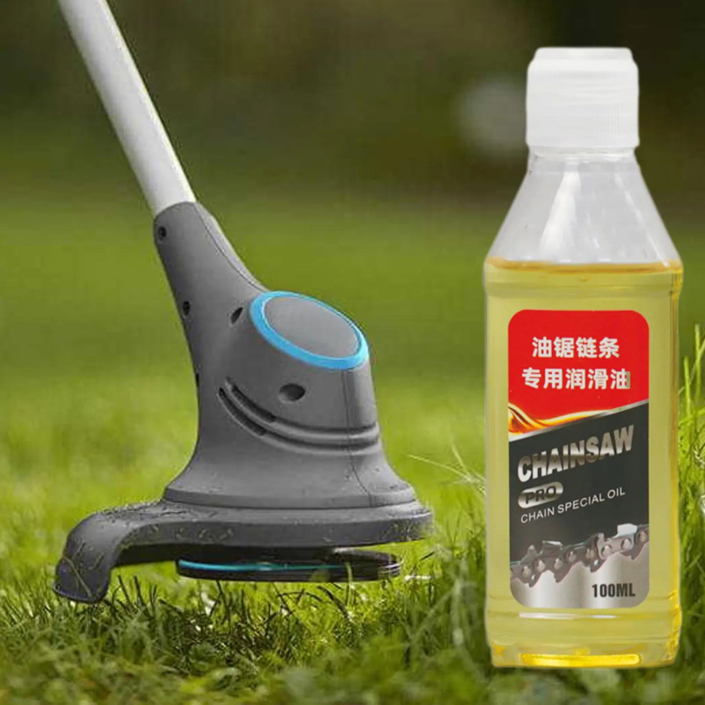 Chainsaw Oil Chainsaw Oil For Chain 100ml Synthetic Solvent Rustproof Deep Penetrating Lubricant For Hedge Trimmer Hydraulic Qme