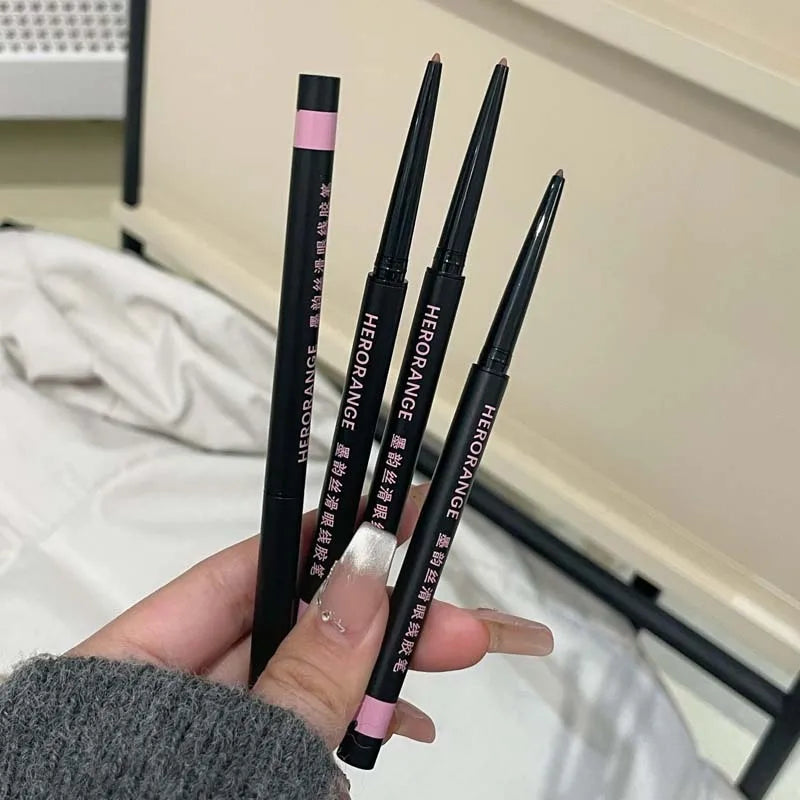HERORANGE Silky Eyeliner Gel Pencil Smooth Ultra-fine Long-lasting Qme