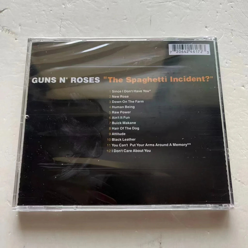 Hard Rock Band Cover Album "The Spaghetti Incident?", Featuring Classic Punk/Rock Tracks Reimagined for Rock Lovers Collection Qme