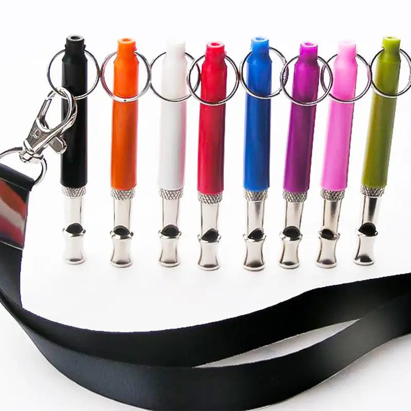 Ultrasonic Flute Dog Bark Controller Adjustable Training Whistle Qme