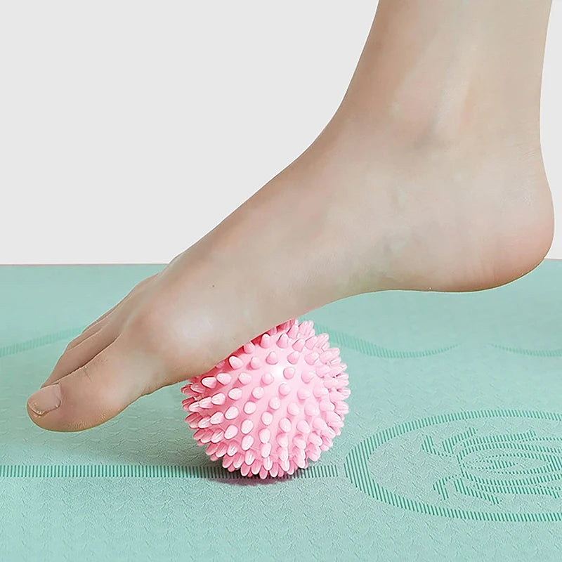 Massage Spiky Ball Yoga Training Muscle Discomfort Stress Massager Qme
