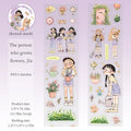 1 Roll Of Cartoon Character Decorative Pet Tape, Suitable For Scrapbooking Diy, Collage Materials, Phone Case And Notebook Decor Qme 3