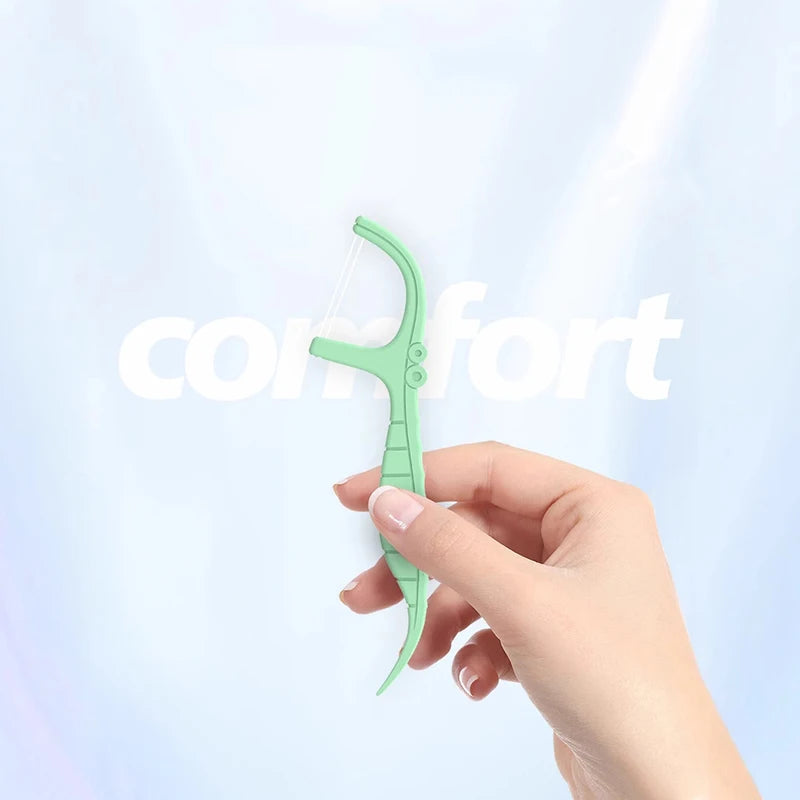 High-grade Ultra-fine Teeth Floss Cleaning Home Essential Disposable Qme