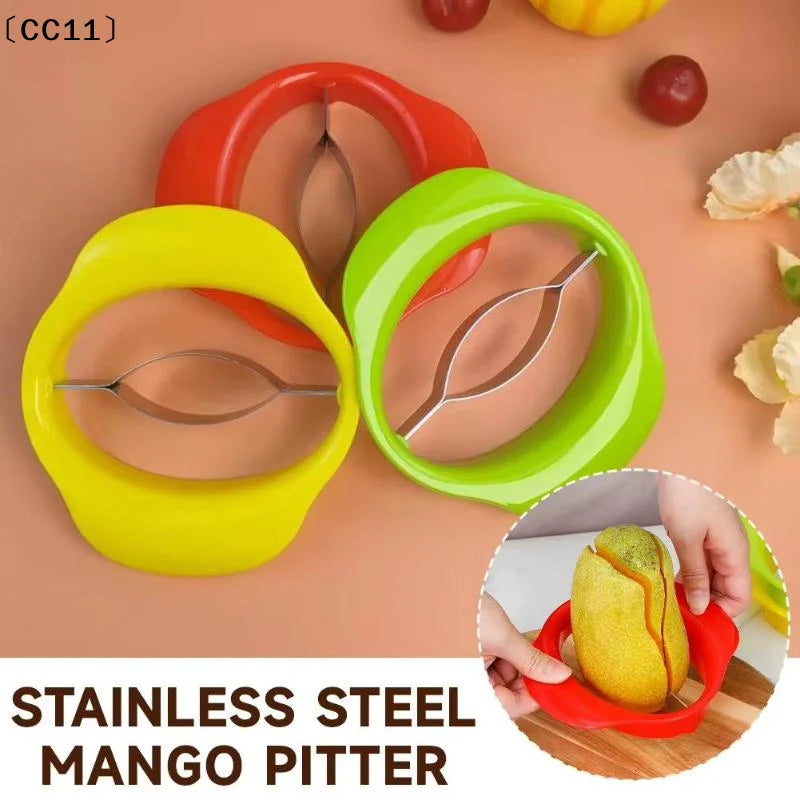 Mango Peeler Slicer Peeling Tool Divider Fruit Slices Ergonomic Qme