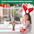 Christmas Nutcracker Desktop Soldier Figures Wooden Traditional Qme China Mainland