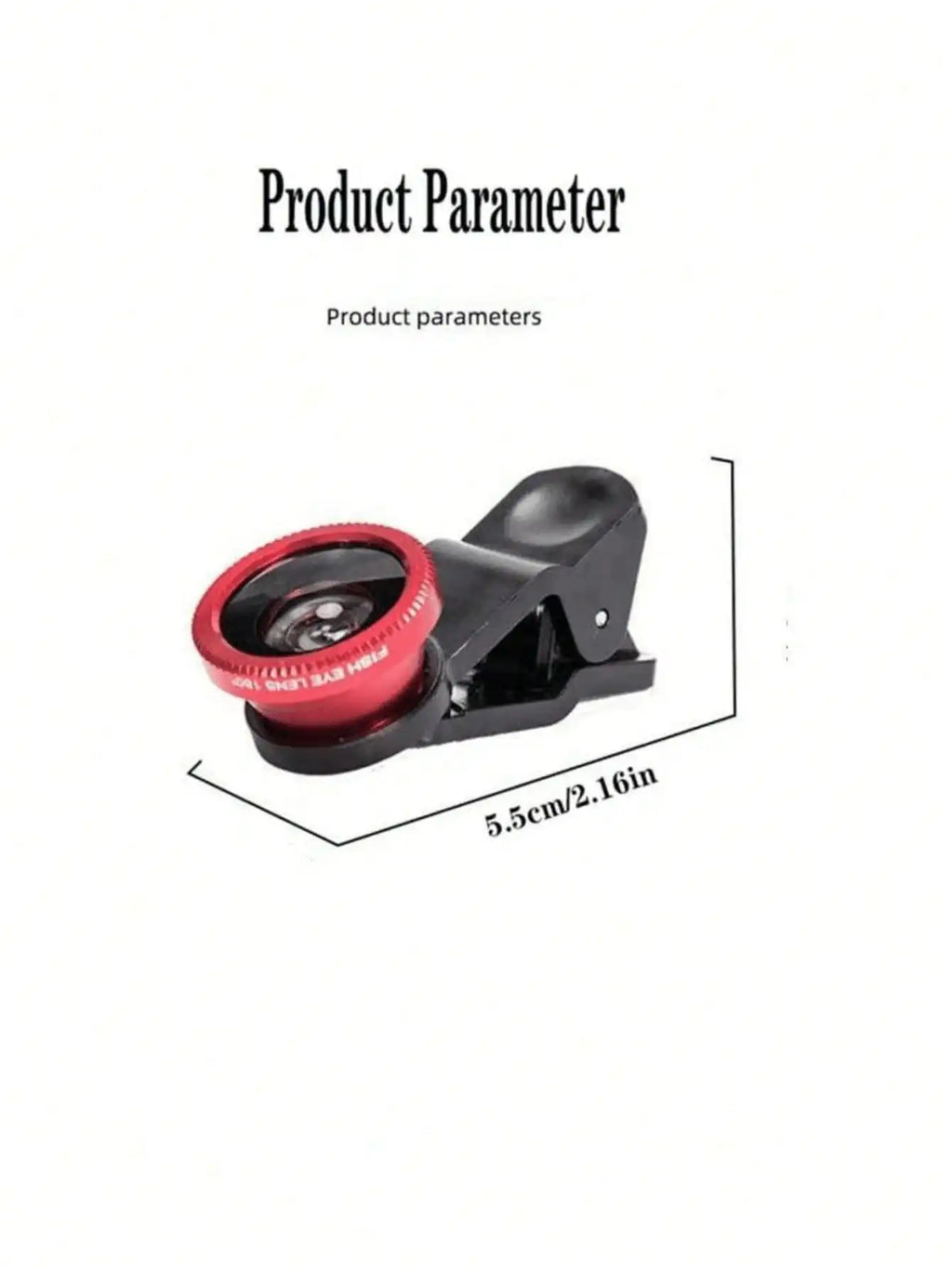 Mobile Phone Camera Lens Fisheye Wide Angle Macro Switching Three Qme