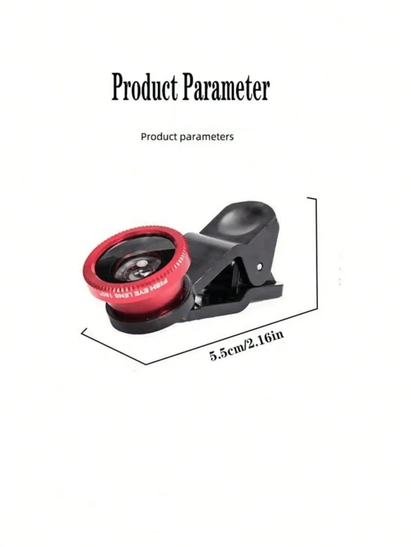 Mobile Phone Camera Lens Fisheye Wide Angle Macro Switching Three Qme