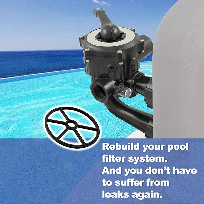 Valve Gasket Spider Swimming Pool Sand Filter Spares Diverter 4 Brach Qme