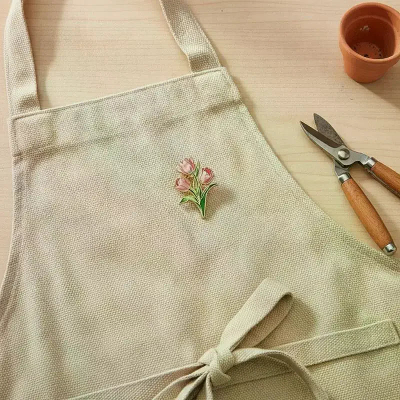 Fashion Elegant Botanical Enamel Flower Pins Assorted Plant Lapel Brooches Nature Badges For Womens Fashion Jewelry Accessories Qme