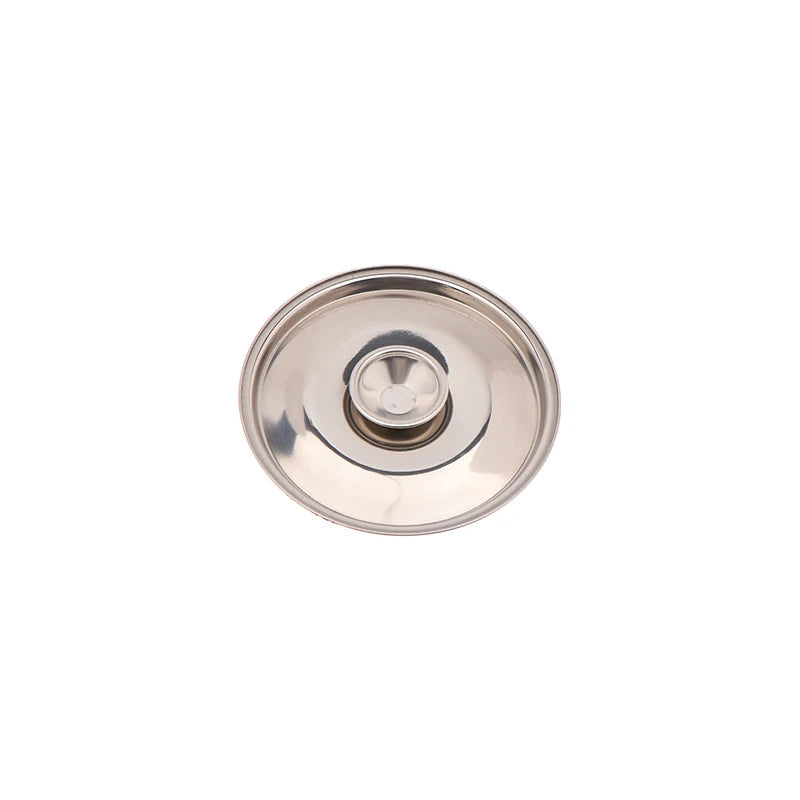 10-26cm Round Pot Lid Thicken Stainless Steel Saucepan Cover Replacement Universal Kitchen Food Lid Kitchen Supplies Qme 12cm