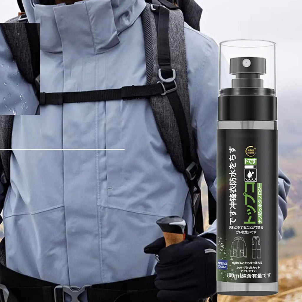 Fabric Waterproofing Spray 100ml Fabric Protector Spray Neutral Eco-Friendly Water Protector Spray For Boots Jacket Shoes Tents Qme