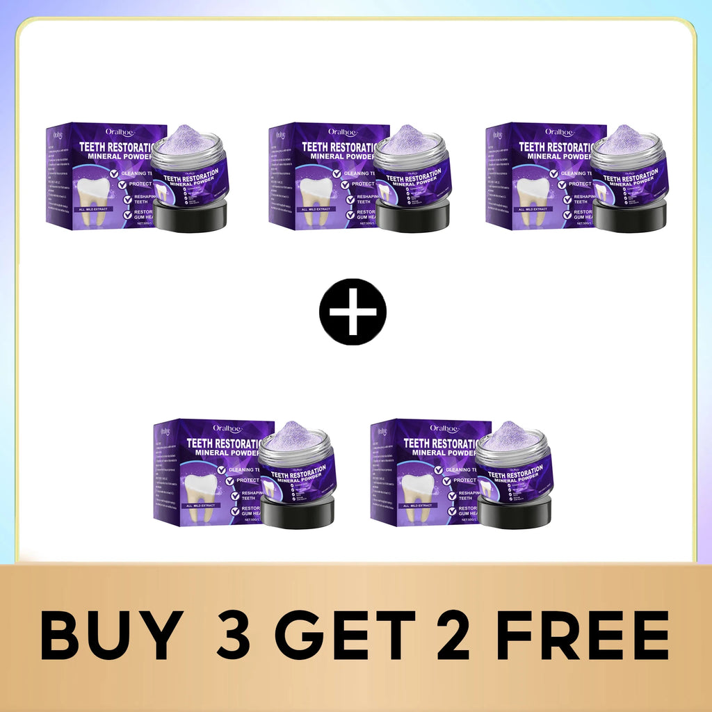 Teeth Whitening Powder Dental Stain Calculus Removal Prevent Caries Oral Hygiene Cleaning Fresh Breath Purple Bleach Toothpaste Qme Buy 3 get 2 free