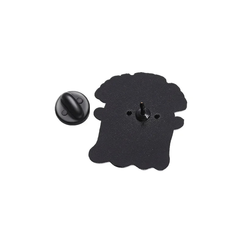 Cartoon Sunglasses Ghost Boo Enamel Pins I'm a Free Spirit This is Boo Sheet Brooches Lapel Badge Spooky Jewelry Gifts Wholesale Qme