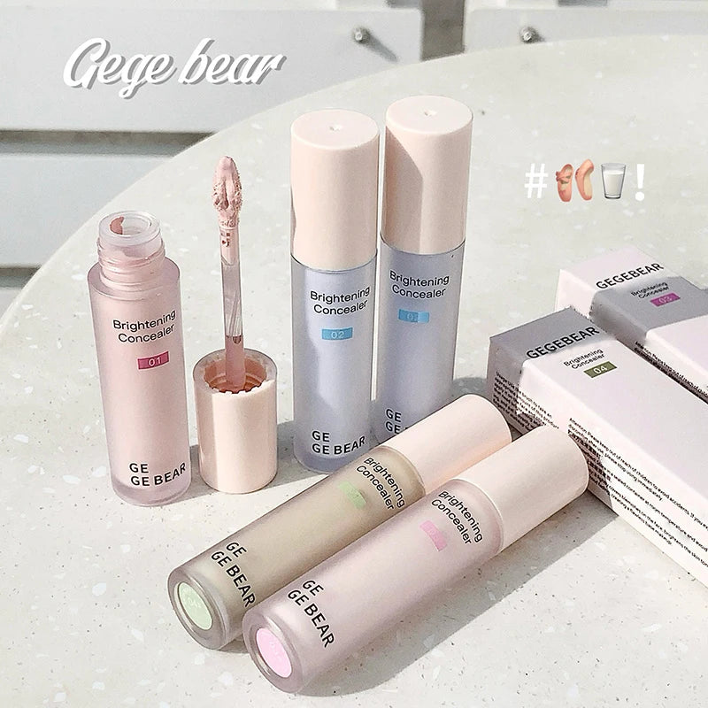 Gege Bear Brightening Concealer Moisturizing Brightens Dullness Qme