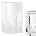 Baking Rack Dust Cover Waterproof Bun Pan Rack Cover Bread Rack Dust Cover Practical Sheet Pan Rack Cover Pizza Dough Rack Cover Qme 28x23x61 inches China Mainland