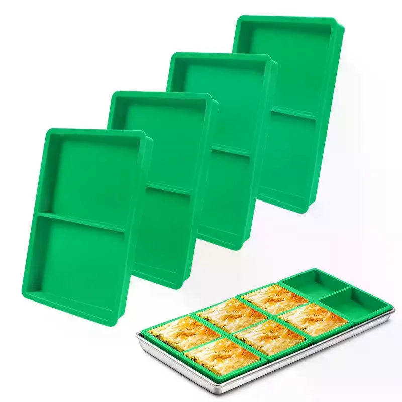 Silicone Tray Dividers Silicone Food Molds For Freeze Dryer Accessories Stackable Kitchen Baking Supplies Qme