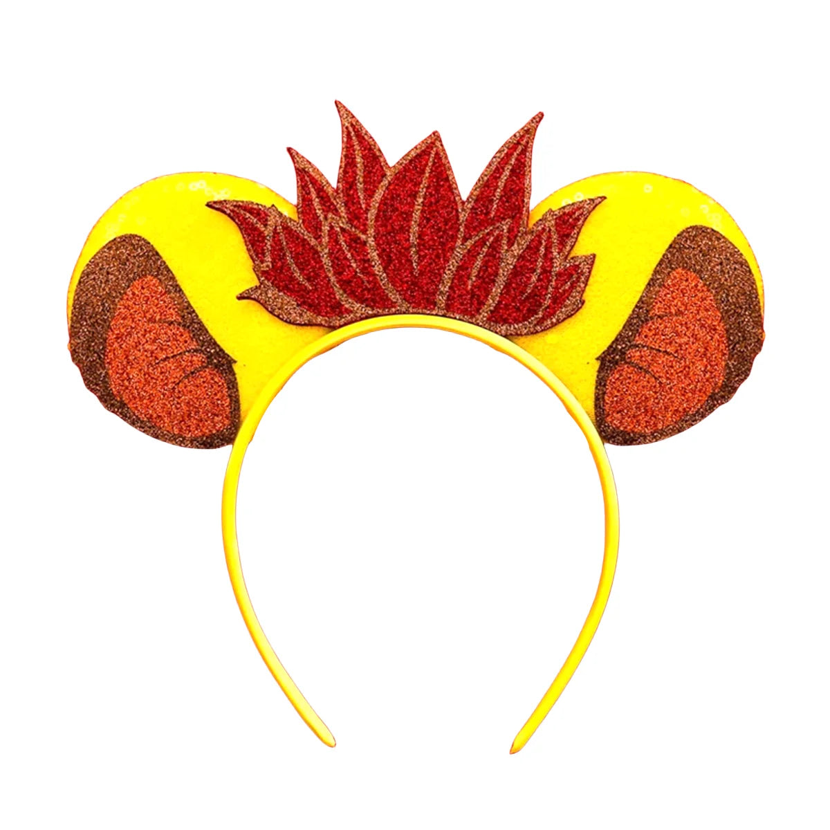 New Hot Sale Trendy Summer Sequins Mouse Ears Hairband Glitter Hair Bows Lightning Headband Girls Kids Hair Accessories Qme Headband 1