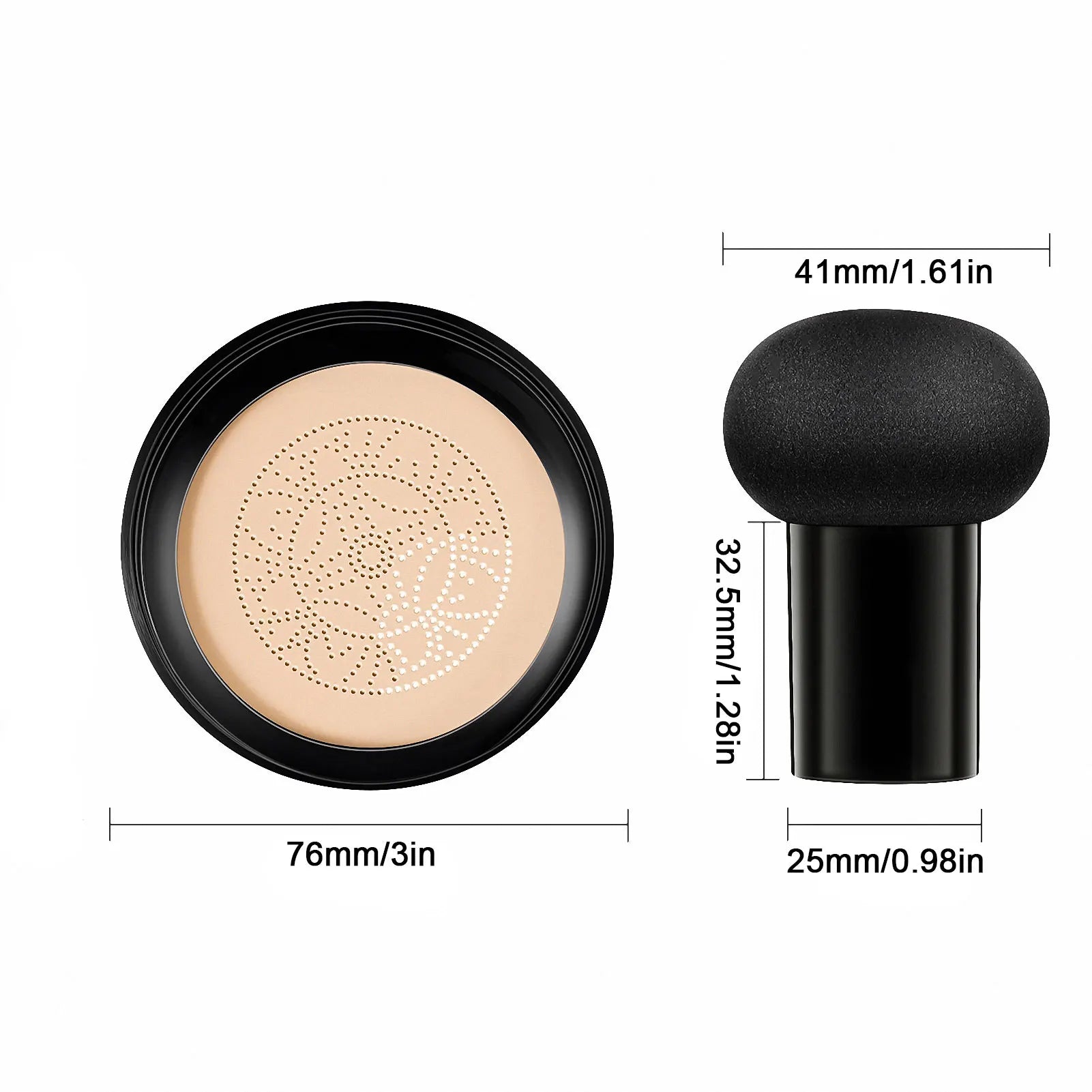 Air Cushion CC Cream BB Foundation Makeup Moisturizing Liquid Qme