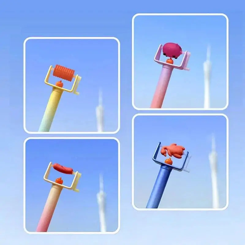 Cute Changing Barbecue Themed Neutral Pen Smooth Writing Gel Students Qme