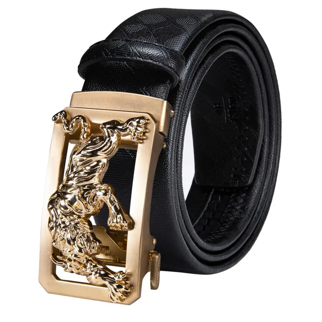 Luxury Leather Men's Belt Men 2020 Fashion Designer Buckle Automatic Qme 2287 130cm