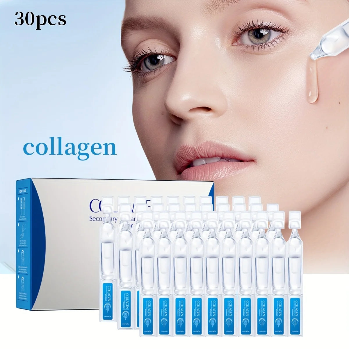30 Collagen Essence Anti-wrinkle Make Skin Younger-looking Skincare Qme