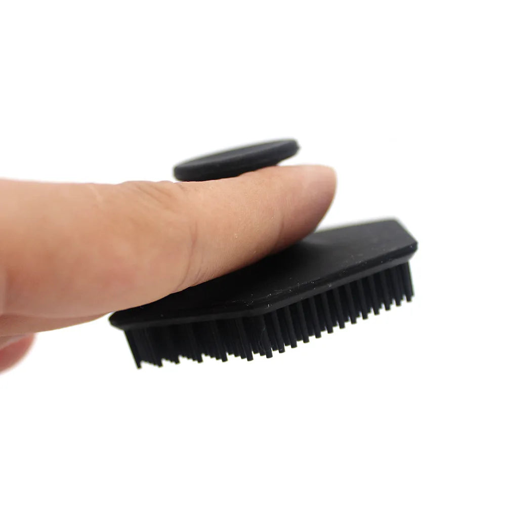 Men Facial Cleaning Brush Scrubber Silicone Miniature Face Deep Clean Qme