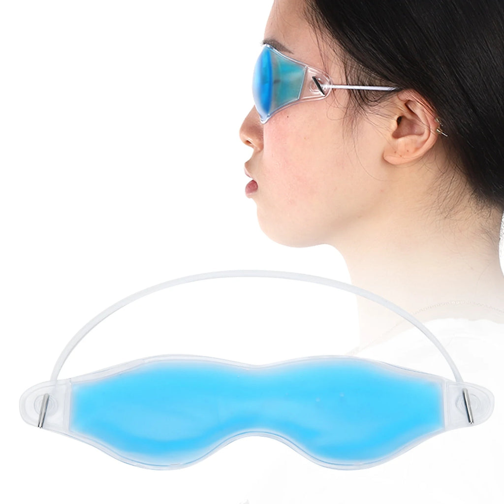 Cold Eye Mask Cold Eye Pack Cooling Eye Mask Reusable Ice Cooling Gel Sleeping Eye Mask Dark Circles Remover Eye Mask Qme