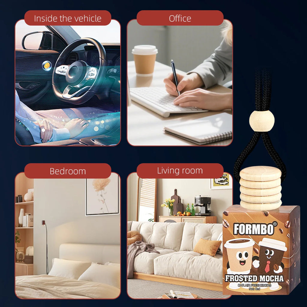 Automotive Air Freshener Long-lasting Fragrance Suitable Car Qme